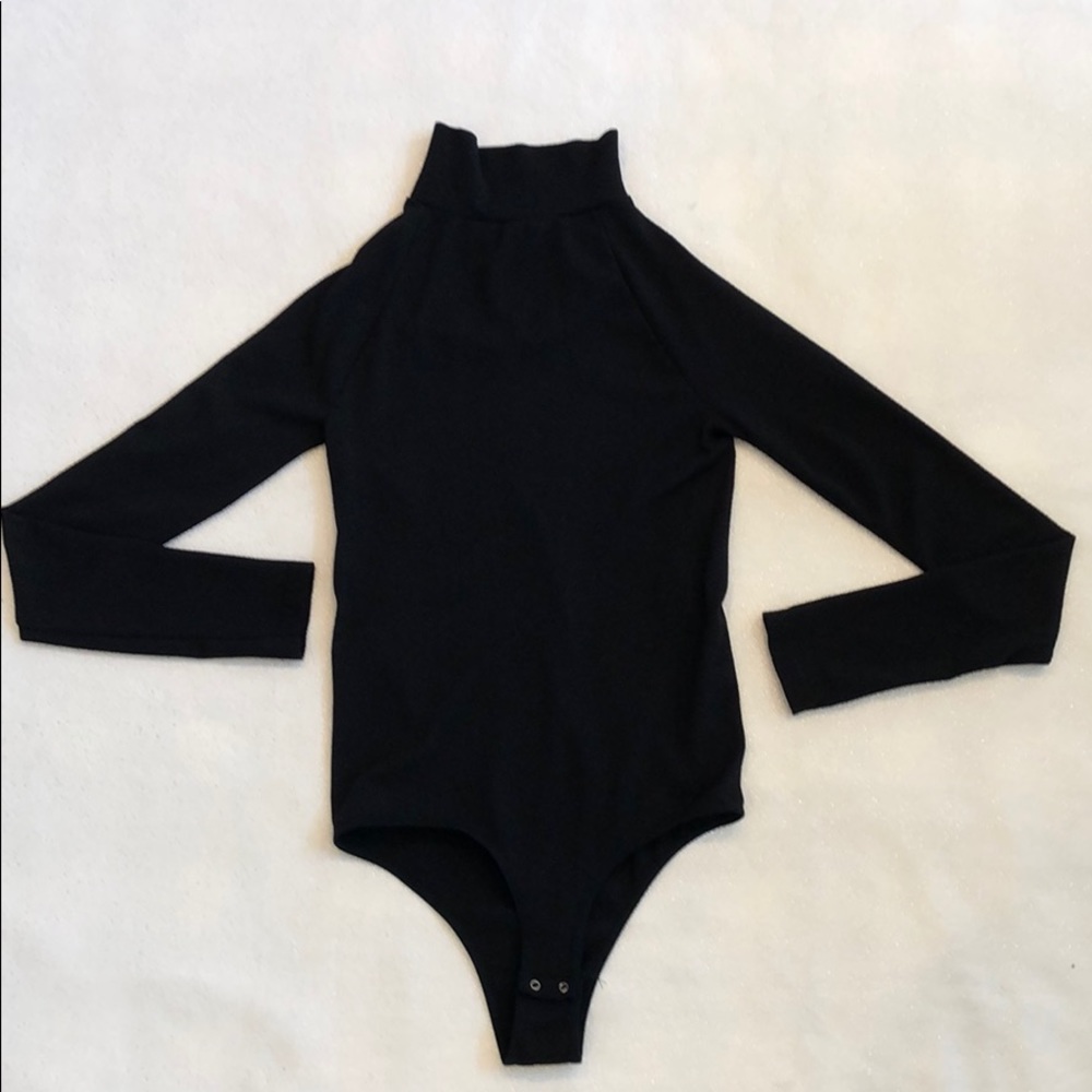 Free people turtleneck (mock/mid) bodysuit size M